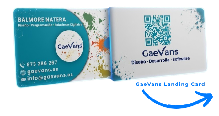 Tarjetas físicas GaeVans